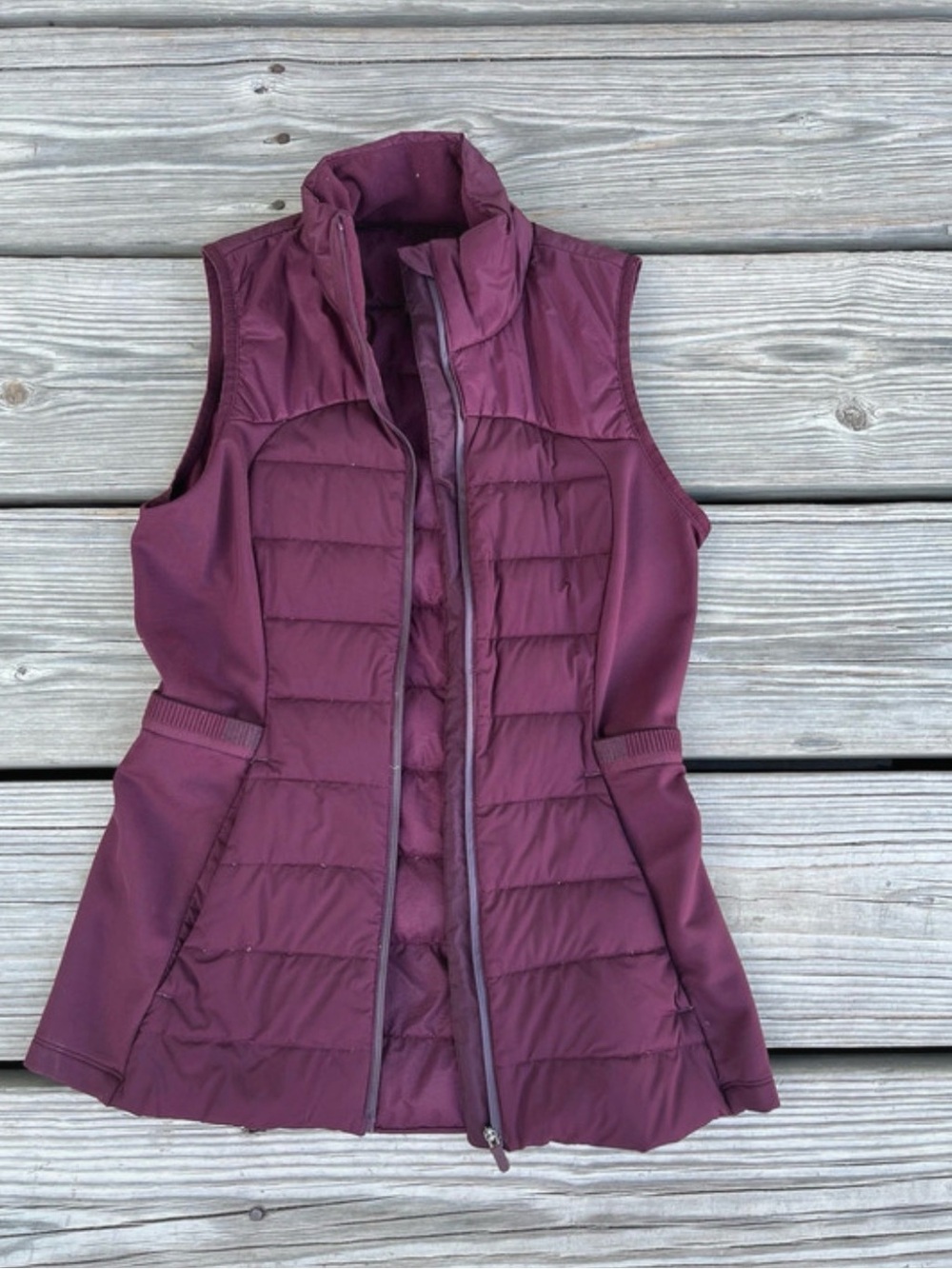 lululemon athletica Quilted Sleeveless Vest - Plum